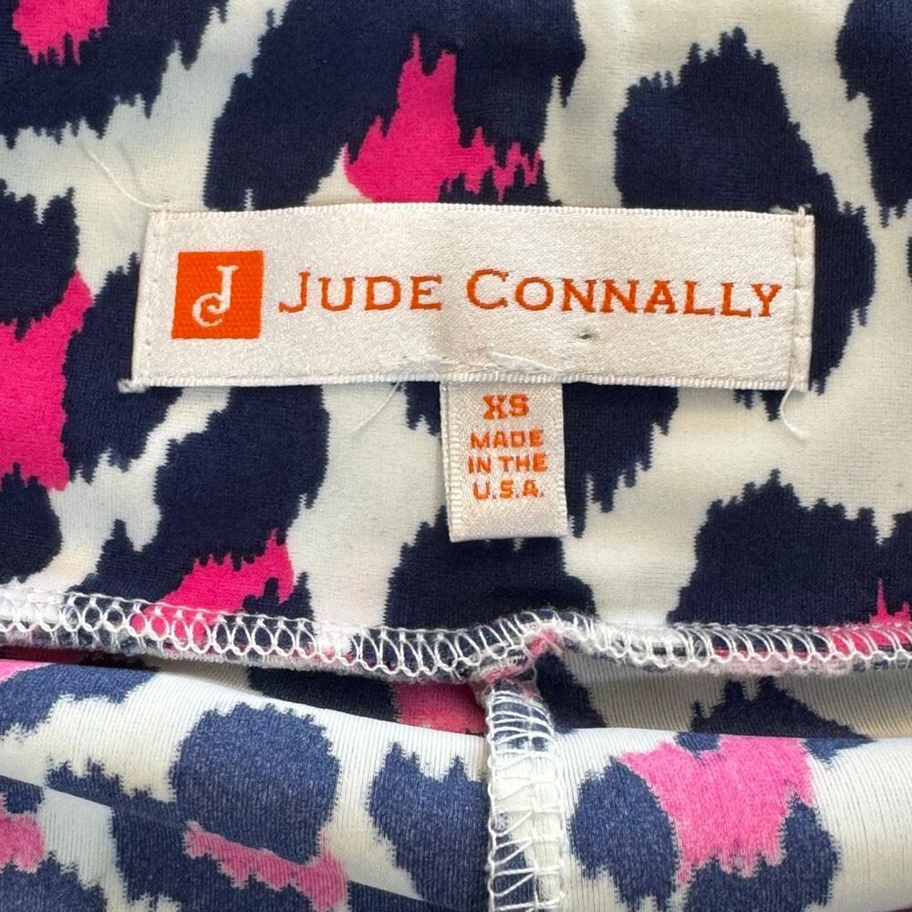 Jude Connally Leopard Print Performance Skirt. Si… - image 3